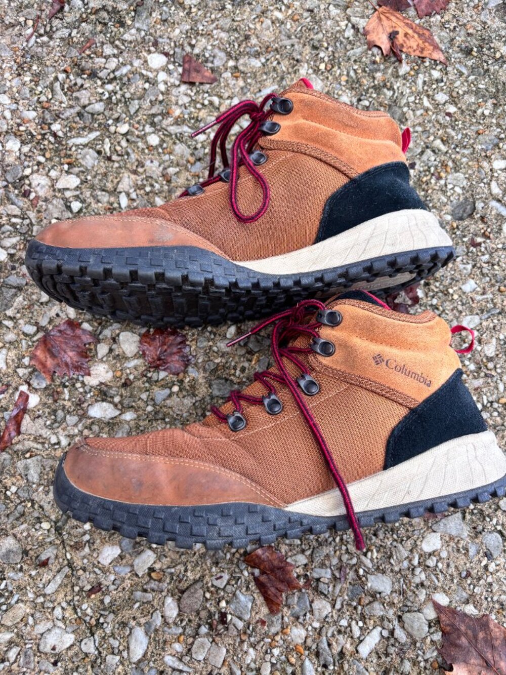 Columbia Men's Fairbanks waterpoof hiking mid boots tan